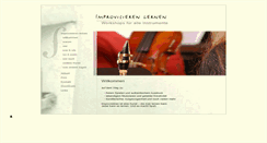 Desktop Screenshot of improvisierenlernen.de